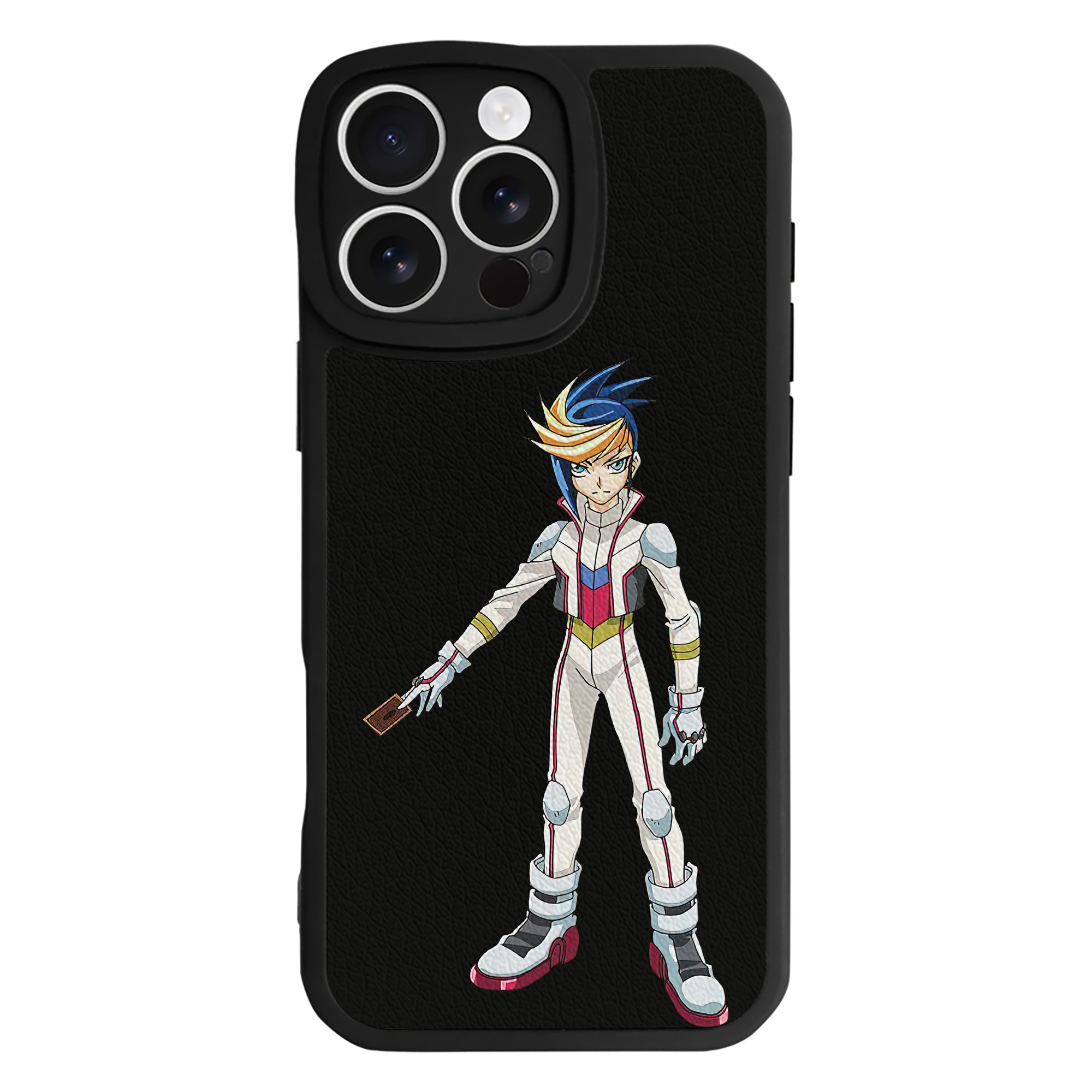 遊☆戯☆王 Yu-Gi-Oh! 【iPhone 16シリーズ対応】シリコンスマホケース（レザー調） 材質：シリコン